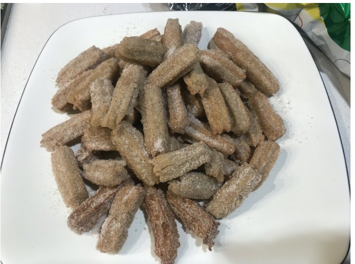Lauren K. ‘24’s Churros made in preparation for the event.
