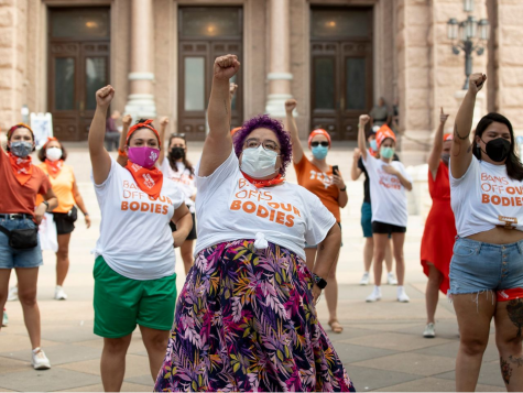Protest against SB 8 at the Capitol in Austin, Texas. (Jay Janner/Austin American-Statesman/Associated Press)