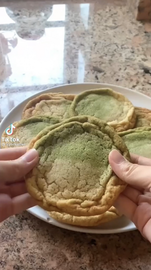 Matcha Latte Cookies