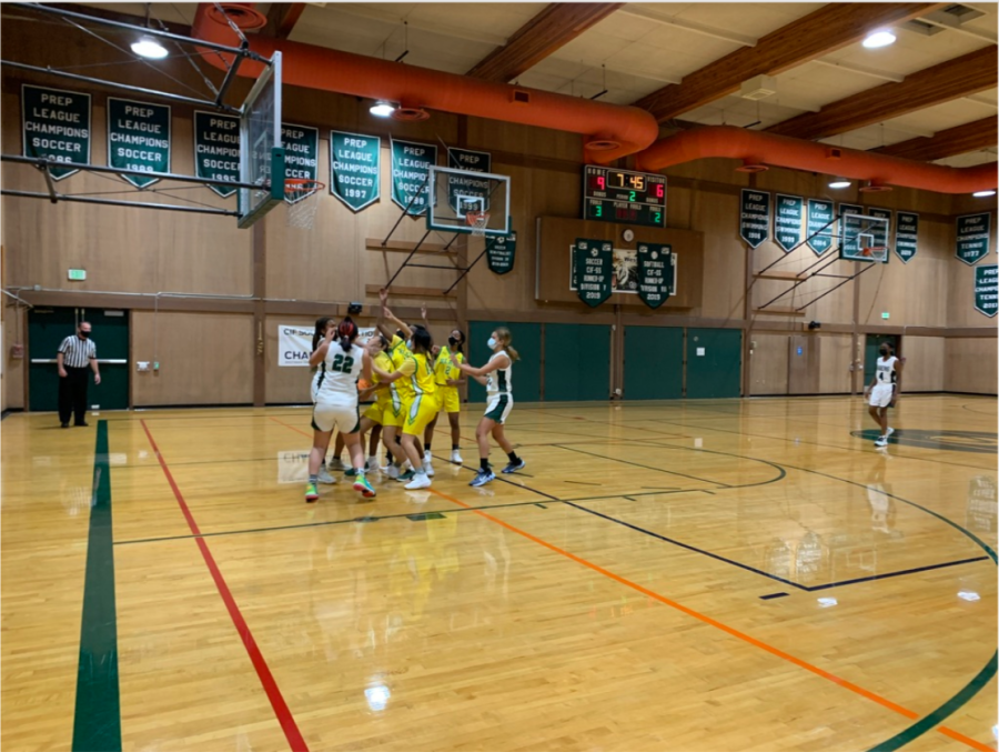 Westridge Varsity Basketball plays against Blair High School.