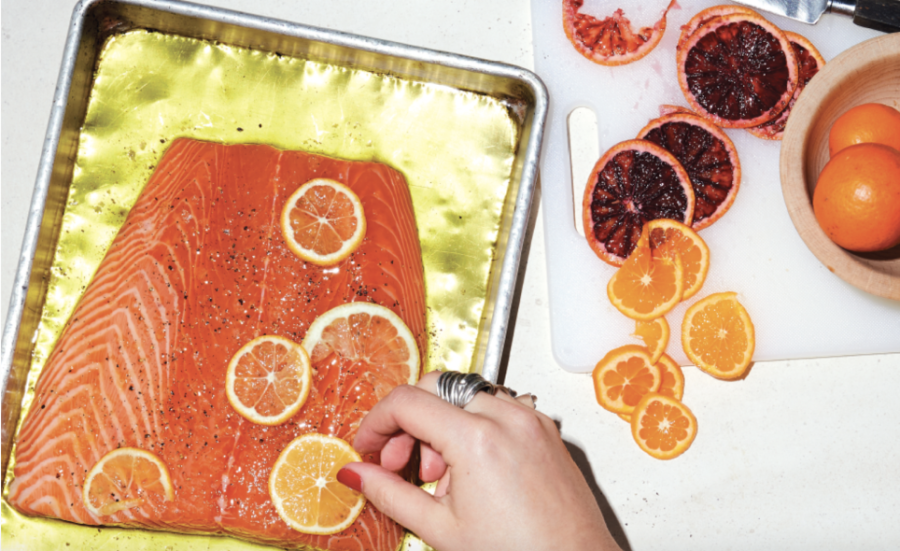 Sylvie’s Holiday Recipe: Roasted Salmon