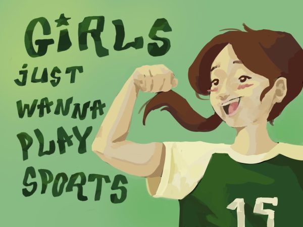 Girls Just Want to Play Sports is a column highlight women athletes. 