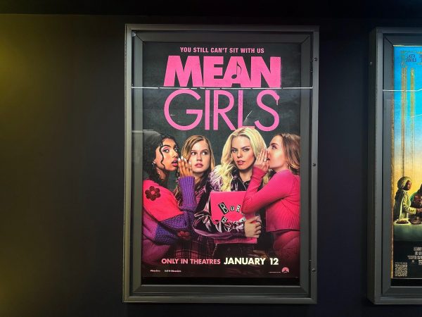 Official Mean Girls Poster in the Universal Studios Cinema (Credits: Rebecca Lopez)