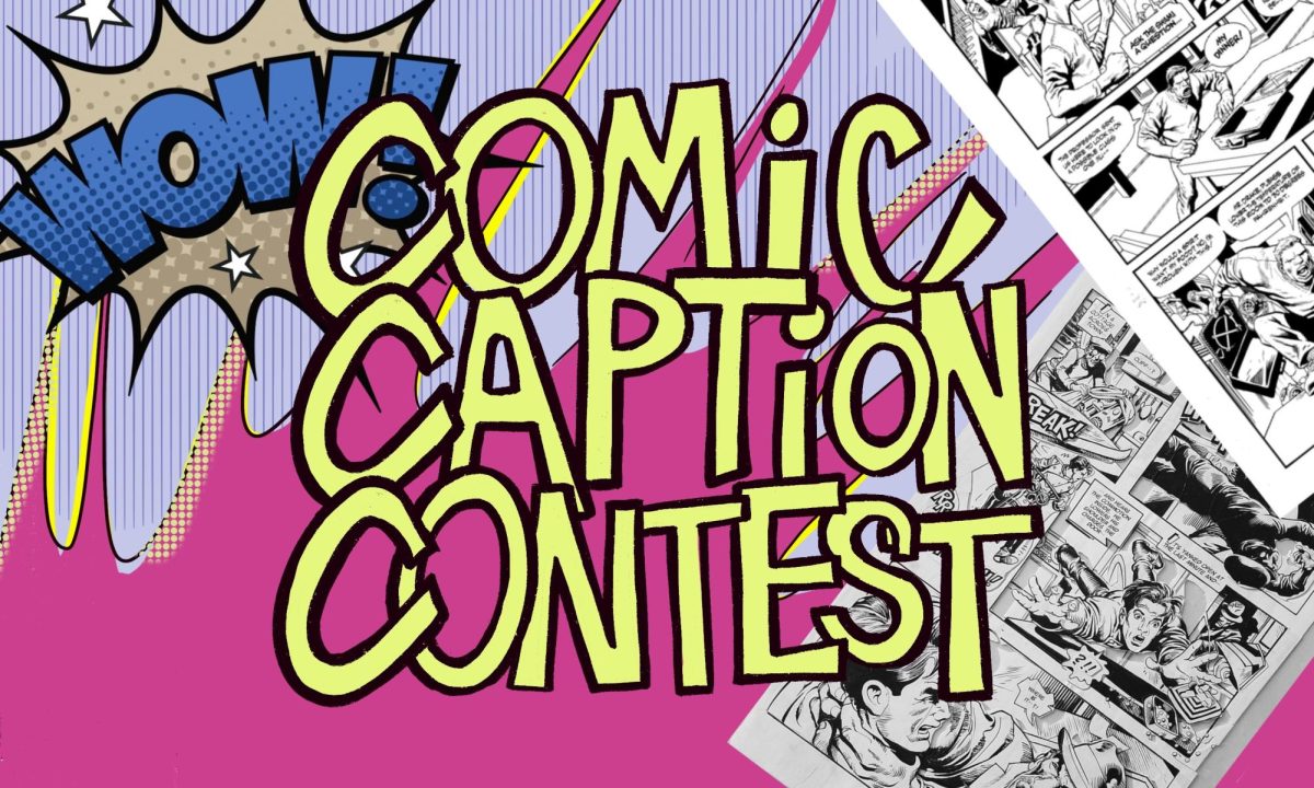 Spyglass is hosting a Comic Caption Contest for the May Edition. Submit your entry to be considered for a limited edition Spyglass tote bag and stickers!