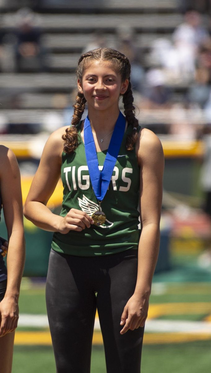In addition to being the 2023 Prep League pole vaulting champion, Teia L. 26 is now a CIF champion! Coach Horn spoke about Teias greatness, saying, Ive lost count as to how many times Teia has broken the Westridge School record in the past 15 months but I can tell you she still holds the record at 114