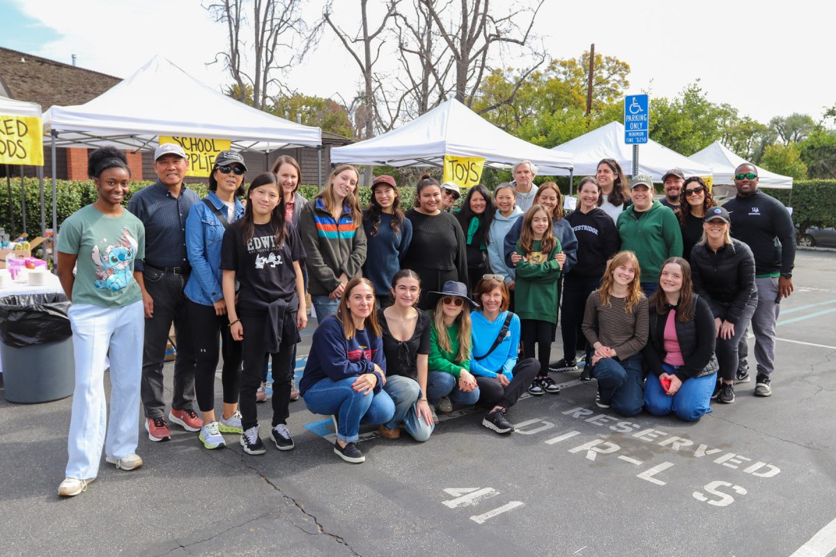 (Kim Kercher) The group of volunteers who helped set up the February 8 drive.