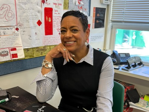 Dr. Zanita Kelly, Director of Lower and Middle School, pictured above, and the rest of Westridge Administration were instrumental to providing Westridge faculty and staff the support they needed after the Eaton fire. "[Teachers] are part of the community," said Dr. Kelly. "Just like our families and students."