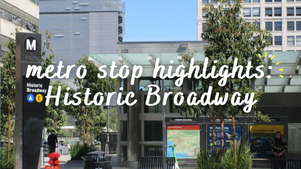 Going down the A Line, our next stop Historic Broadway.