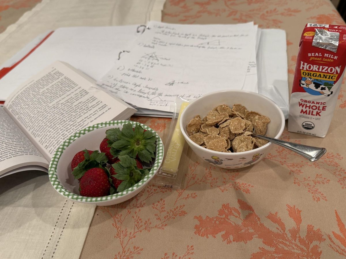 Pancakes. Coffee. Croissants. Matcha. To many Westridge Upper School students, eating breakfast plays a large role in their morning routine, as well as having health benefits. Here’s a look into what some students’ breakfast plates look like!
