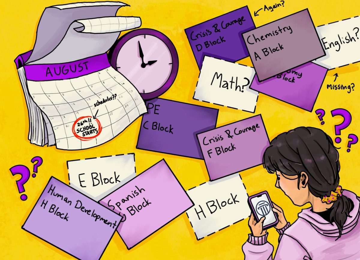 With schedules released on orientation, many Upper School students felt overwhelmed and unprepared.
