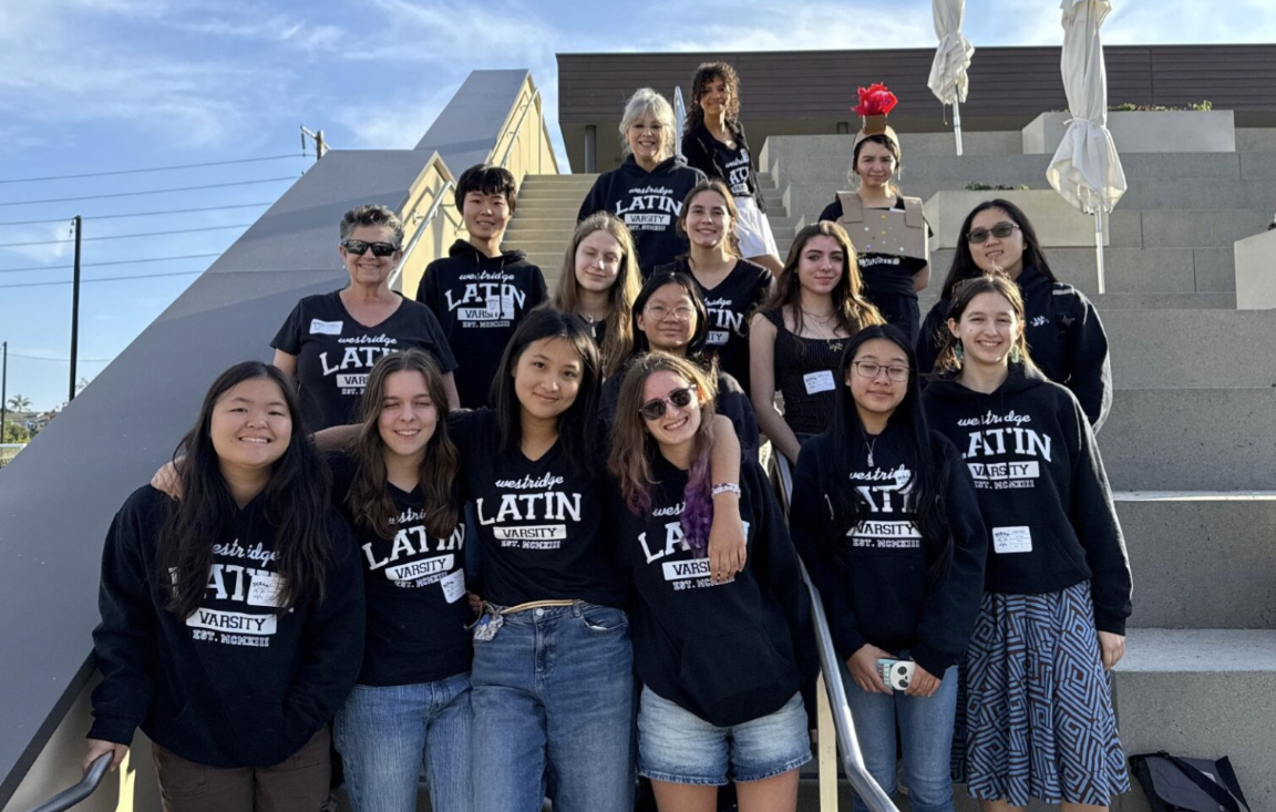 Westridge Latin students gather at SCRAM, embodying the spirit of camaraderie, creativity, and Classics pride that defines the day. For us, Latin is more than a language. It's a living link to history, friendship, and fun.