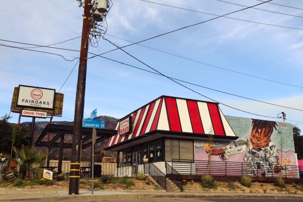 A community center for Altadena residents, the 37 year old family owned restaurant, Fair Oaks Burger, stands in the corner of Calaveras and Fair Oaks.