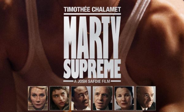 The Marty Supreme movie poster.