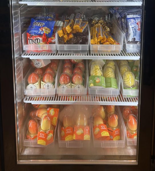 The Common's new ice cream fridge is fully stocked and ready to help students beat the heat.