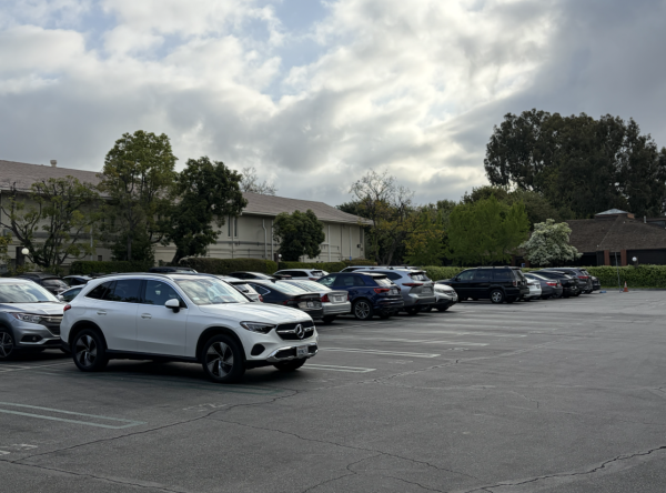 At 7:50 a.m., the State Street Lot is still barely filled, mostly with teachers cars, before the true chaos of the lot is reached.