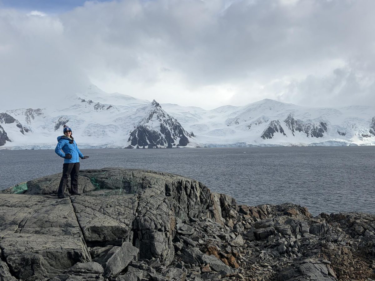 While on an almost 300-foot expedition vessel for two weeks going around the Antarctic Peninsula, Julia K. ’27 saw penguins, conducted microplastic research, and learned more about the environment. “I knew that climate change was a big issue, but I didn't realize how big an issue microplastics were for somewhere as remote as Antarctica,” she said.