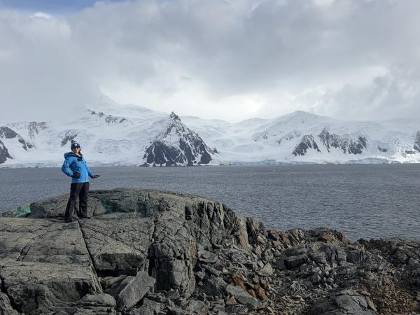 While on an almost 300-foot expedition vessel for two weeks going around the Antarctic Peninsula, Julia K. ’27 saw penguins, conducted microplastic research, and learned more about the environment. “I knew that climate change was a big issue, but I didn't realize how big an issue microplastics were for somewhere as remote as Antarctica,” she said.