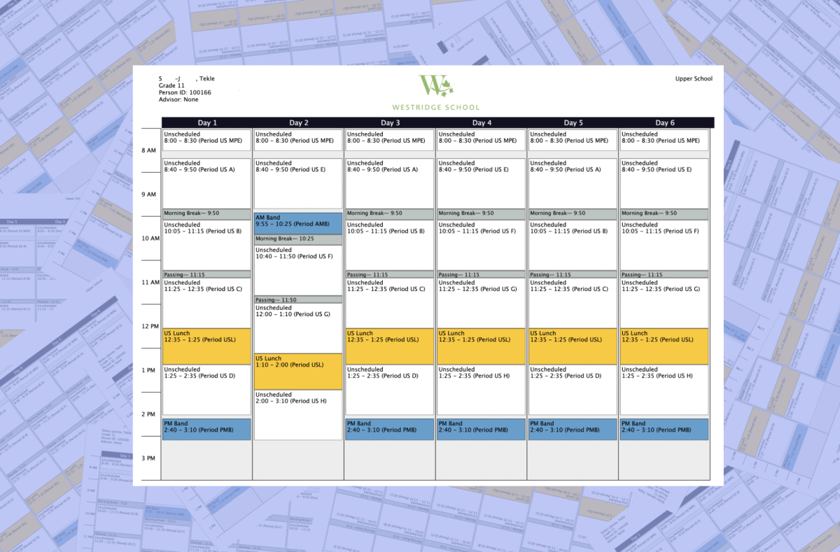 
A new schedule will be in place for next year, likely following a new cascading system. While few teachers have experienced a waterfall system outside of Westridge, opinions are mixed across the board.