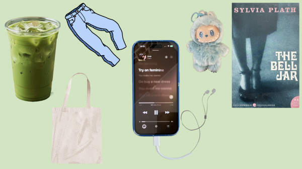The performative male starter pack--to deliver that soft, feminine look.